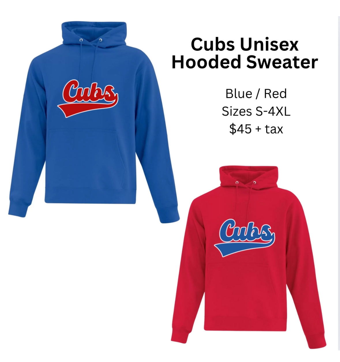 Cub's Hooded Sweater