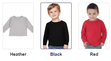 Toddler Long Sleeve & Customization