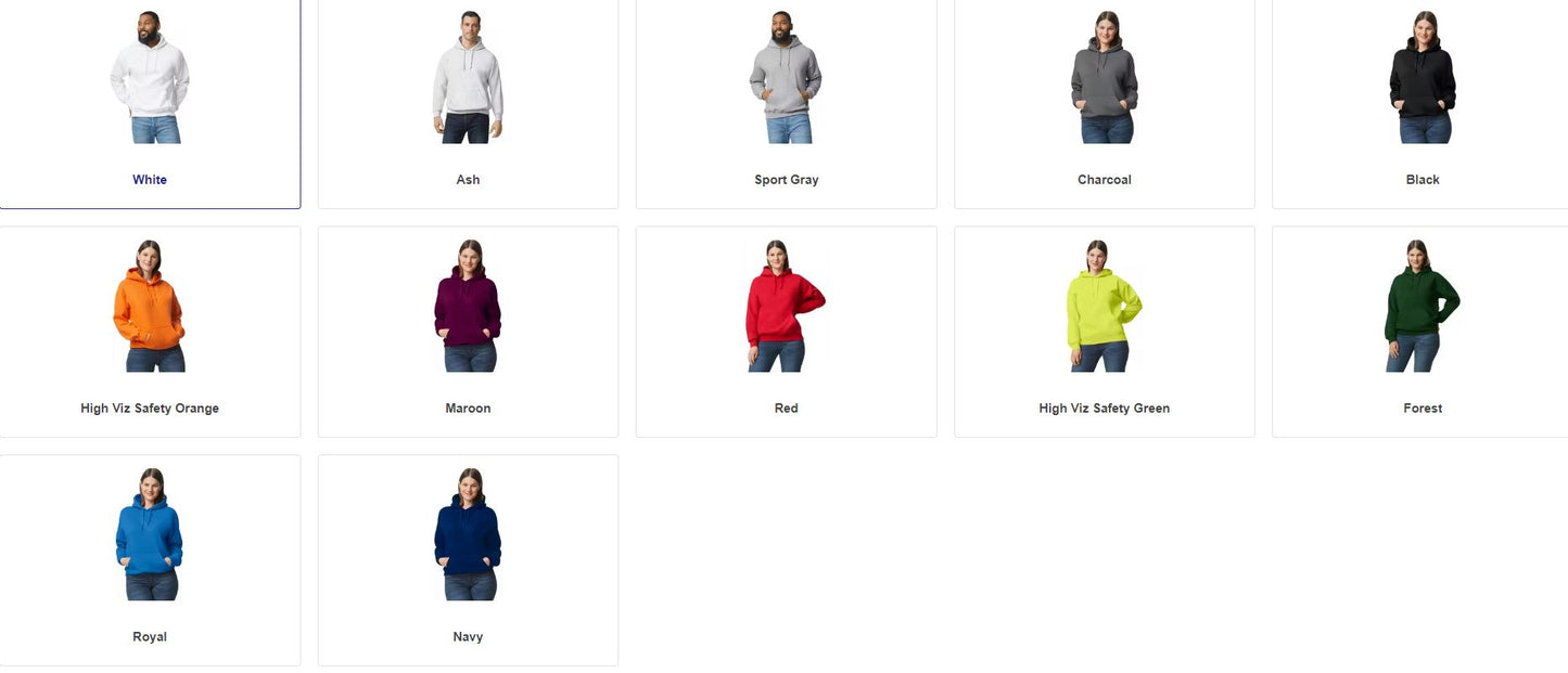 Adult Unisex Hoodie & Customization