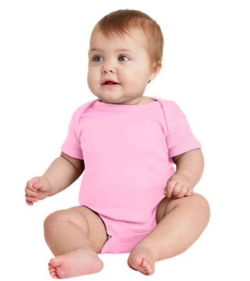Infant Short Sleeve Onesie & Customizatoin