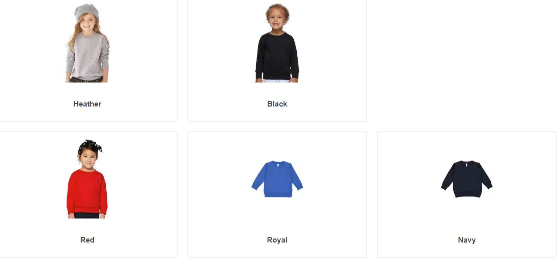 Toddler Crew & Customization