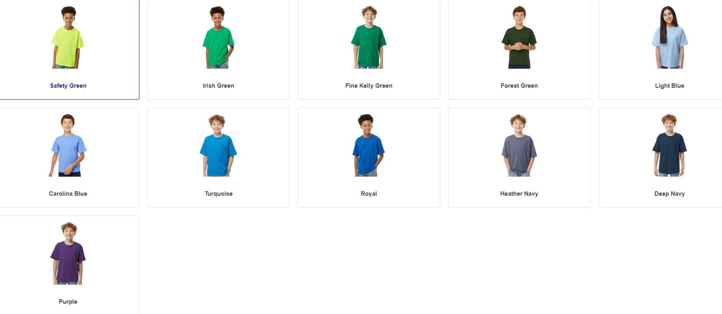 Youth Unisex T-Shirt & Customization
