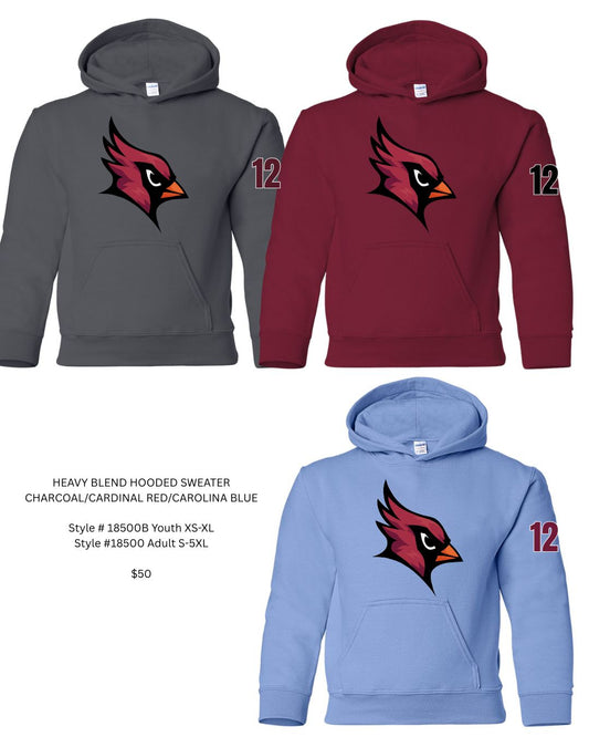 Cardinals Hooded Sweater