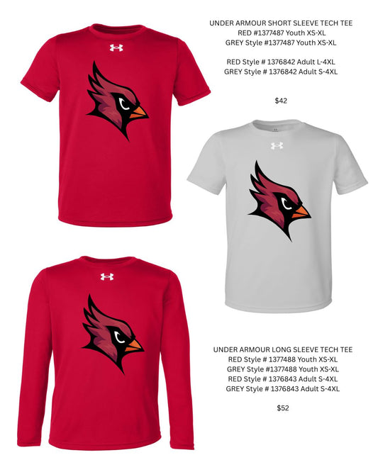 Cardinals UA Tech Tee