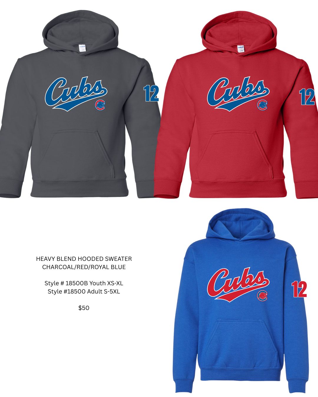 Cub's Hooded Sweater