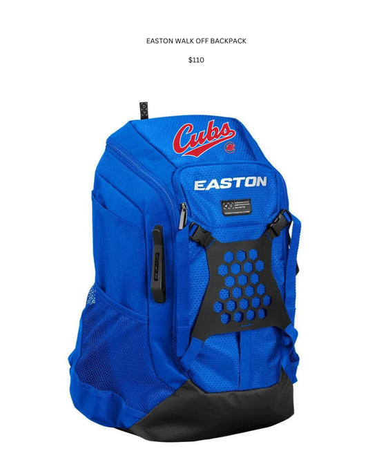 Cub's Easton Walk Off Backpack