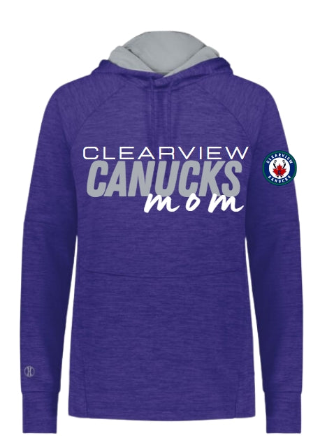 Ladies Canucks Mom Hooded Sweater