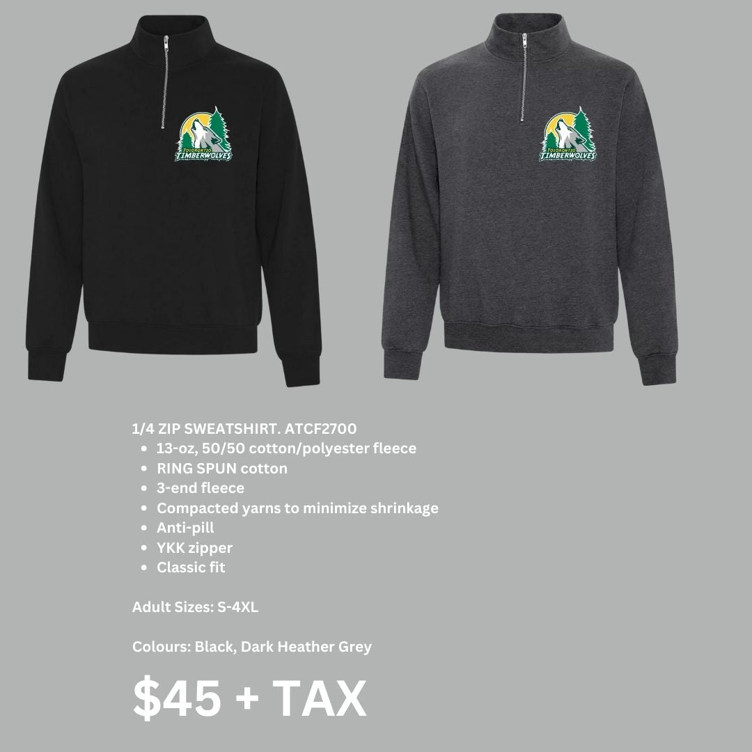 TOS 1/4 Zip Sweater