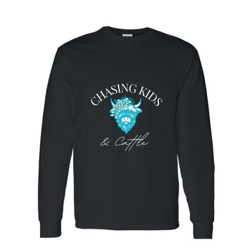 Chasing Kids & Cattle Long Sleeve